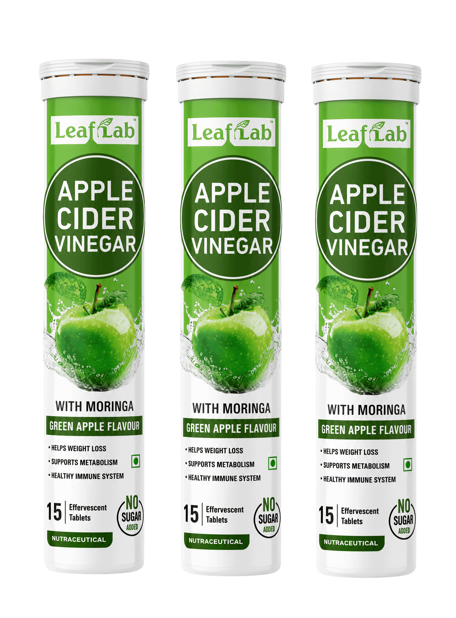 Apple Cider Vinegar Effervescent Tablets with Moringa