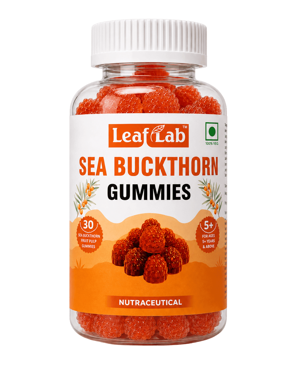 Sea Buckthorn Gummies for Kids & Adults