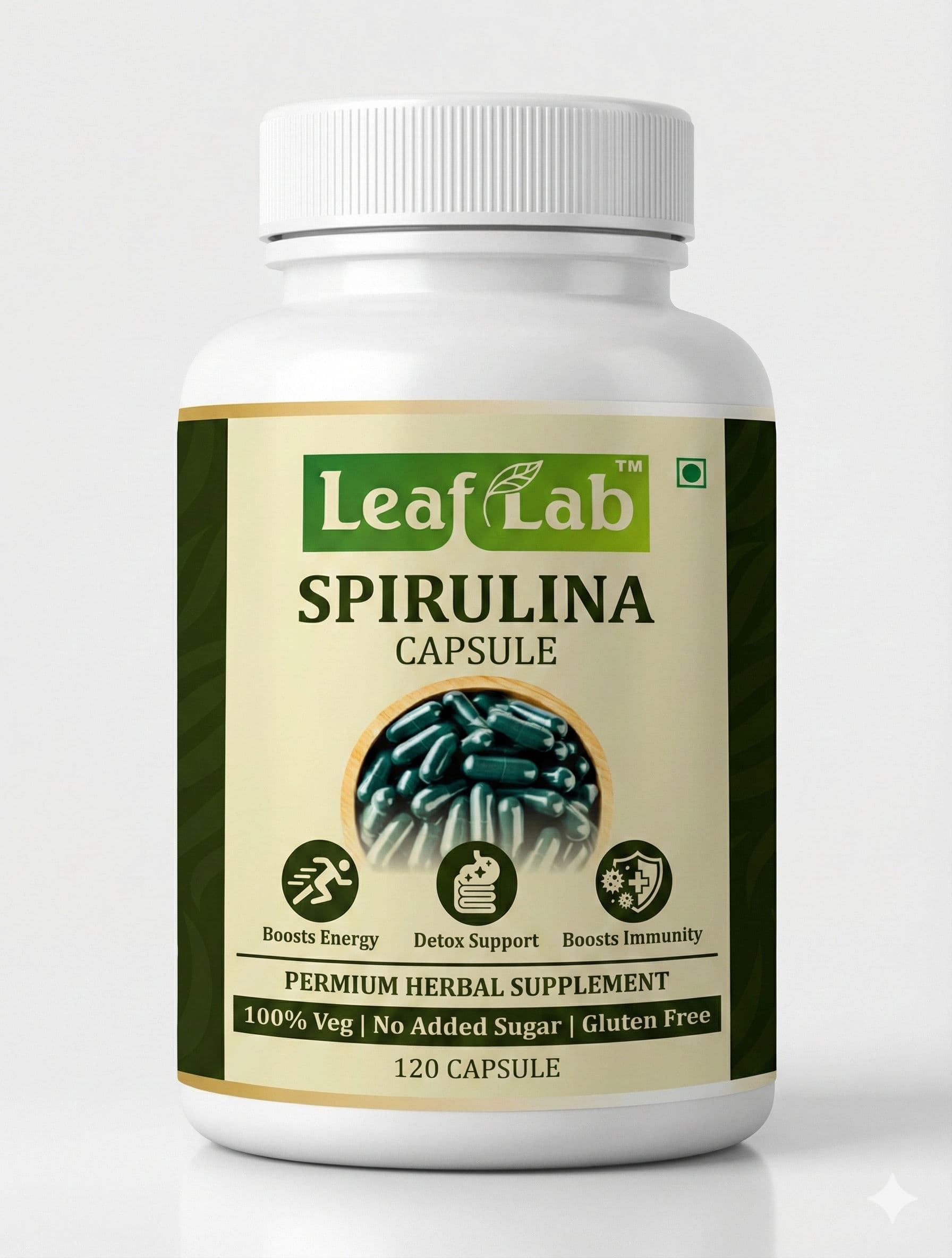 Organic Spirulina Capsules